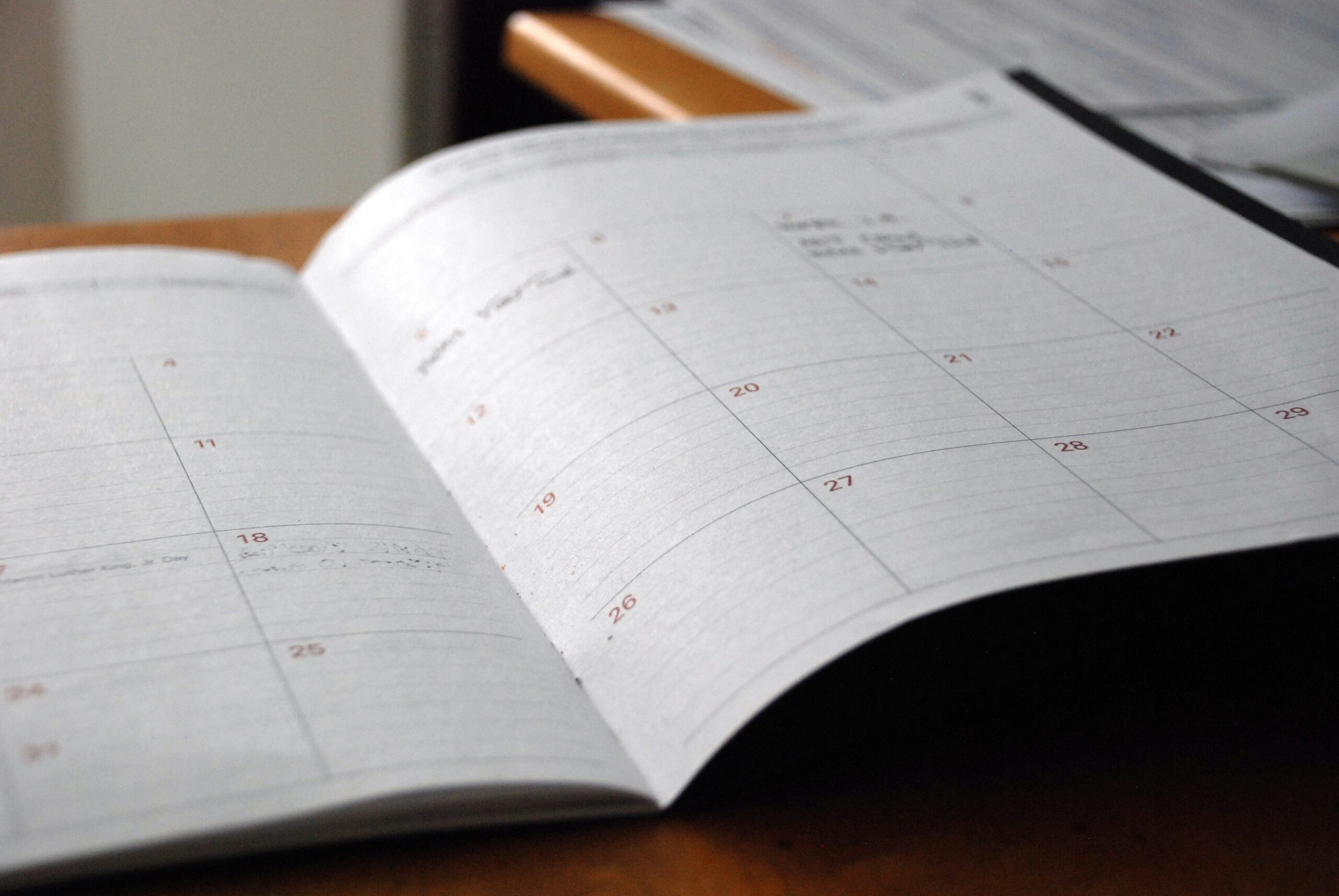 Screenshot of a planning app dashboard showing task lists and calendar view